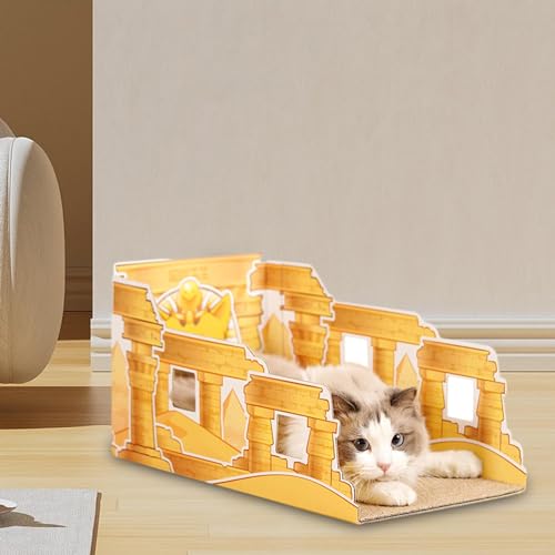 perfk Alfombrilla para rascar Gatos, Protector de Muebles para Gatos pequeños y medianos, Protege la Alfombra y el sofá, Almohadilla para rascar el Suelo, - imagen 4