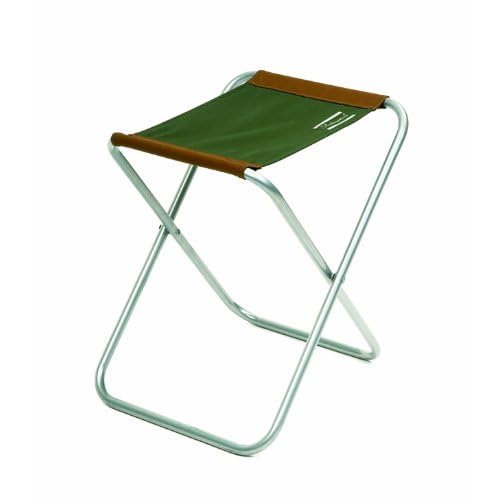 Shakespeare Folding Stool For Fishing, Outdoor, Camping Chair, for people up to 90kg, Stool Seating, Chairs, Coarse Fishing, Carp, Unisex, Brown/Green