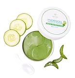 RUVYAA S_S-IDE_ Under Eye Patches with Green Tea, Aloe Vera & Cucumber, for Dark Circles, Puffy Eyes & Wrinkles, All Skin Types