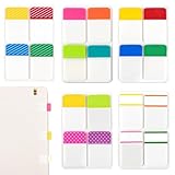 400 Pièce Page Adhesif, Notes Autocollantes,Marque Page Adhesif,Onglets Index Collant,Post...