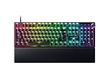 Razer Huntsman V3 Pro 8KHz - Taille réelle PC Clavier Gaming mécanique - 8KHz HyperPolling - Switches optiques analogiques - 0,1-4,0mm - Snap Tap - Rapid Trigger - Clavier FR AZERTY | Noir