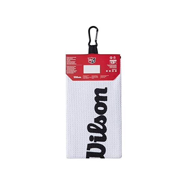 Wilson-Staff-Unisex-Toalla-de-golf-Triple-plegado-TRI-FOLD-Microfibra-Blanco-Talla-unica-WGA9000101