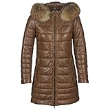 oakwood lederjacke damen xxl , , , , 213, Daunenjacken Oakwood Mary Mäntel Femmes Cognac - M - Daunenjacken