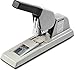 Max HD-12F Max HD-12F High-Capacity Flat-Clinch Heavy-Duty Stapler, 150 Sheet Cap, Gray