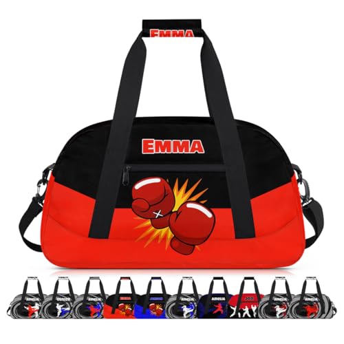 Opalaughs Custom Boxing Sport Duffel Bag for Men & Women