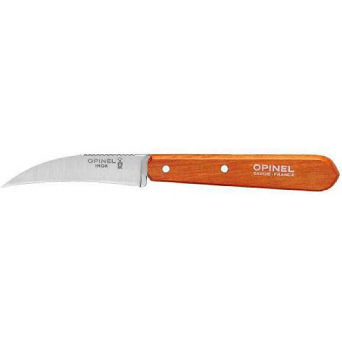 Opinel Essential Paslanmaz Çelik Sebze Bıçağı Turuncu 7 Cm No 114