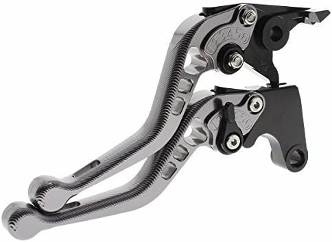 Miniatura 6 de Palancas de embrague de freno CNC compatibles con ZX636R ZX6RR ZX6RR 00-04, ZX10R 04-05, Z1000 03-06, VERSYS 1000 2012-2014, ZZR600 05-2009, ZX9R