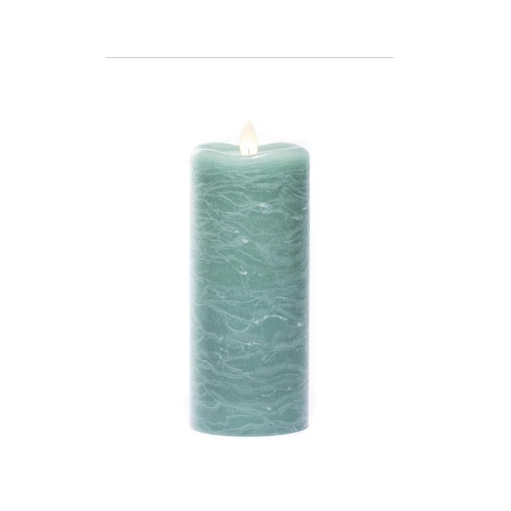 The Whitehurst Company Battery Operated Flameless LED Frosted Pillar Candle - 7
