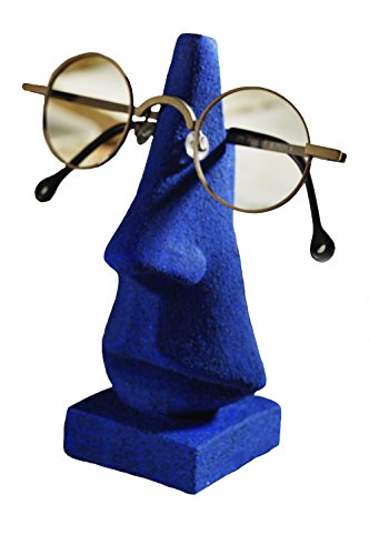 Preisvergleich Produktbild Gipsmanufaktur Brillenhalter Brillennase dunkelblau steinfarbig