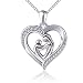 Produktbild BELOYAL Damen - 925 Sterlingsilber Sterling-Silber 925 Rund White zirkonia
