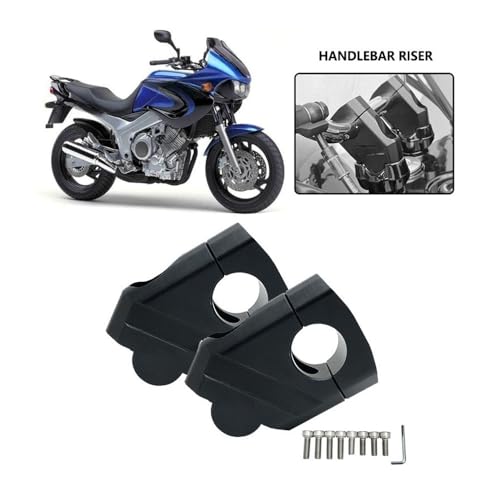 Soporte elevador de manillar y adaptador extensión abrazadera para Yamaha TDM850 91-02 2