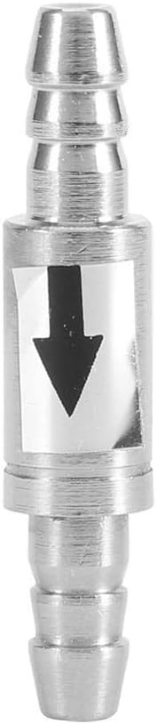 Broco Check Valve - Stainless Steel CO2 One Way Check Valve For Aquarium System Aquarium CO2 Diffuser and Air P