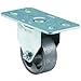 Light-Medium Duty Casters - 2-1/2x1 light-med duty at plate rigid caster