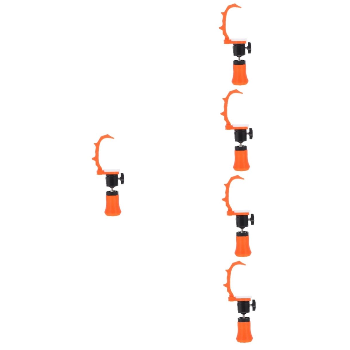 Artibetter 5 Stück -figurenmodell Malständer Modell-lackierständer Pinselständer Rotierende Bürstenhalter Drehstifthalter Rotierender Stifthalter Rotierende Anzeigeständer Plastik