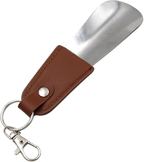 ibasenice Portable Wear Resistant Shoe Horn Compact Travel Accessory for Easy Wear for High Heels Shoes Design Present for Seniors