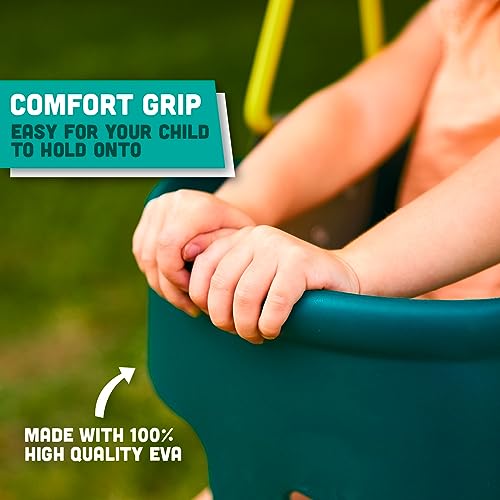 Squirrel Products SQ-31G Premium High Back Full Bucket Toddler Swing Seat thumb #3