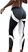Produktbild Damen Hosen, DEEWISH Frauen Leggings Hose | Yogahose | Sport-Leggings | Jogginghose 3D Printed Strumpfhose Leggins Hose Strumpfhose Workout Stretch Yoga Hosen (XL, Schwarz)