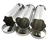 Zoie + Chloe 3 Piece Canape Party Bread Mold Set