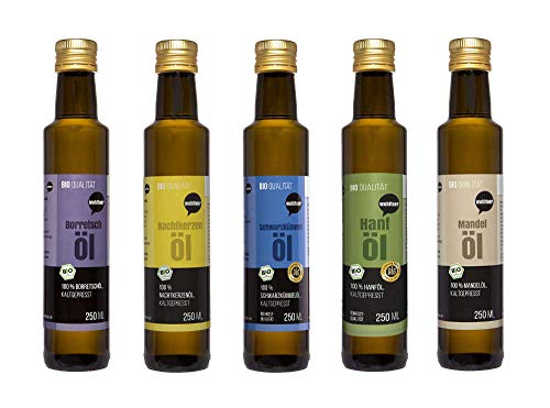 Wohltuer, Huile de Bourrache Bio 250 ml - Pressée native et 100% pure - Pure nature (250 ml) – vue 5