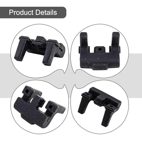 Aros de Silicona para Freidora, Bumpers Anti-Deslizantes y Antirrayaduras, 20/40/80 Unidades, Ajuste Universal para Bandejas y Cestas, Seguros y Resistentes al Calor miniatura 3