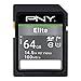 Produktbild PNY Elite SDXC card 64GB Class 10 UHS-I U1 100MB/s