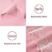 Yancorp Pink Curtains for Bedroom Living Room Thermal Insulated Kids Curtain Hollow-Out Star Window Nursery Curtain 63 inches Length Room Darkening Grommet(Pink,52 * 63),1 Panel