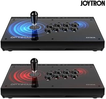 Joytron OPTIMAX 2 Arcade Stick PS5/PS4/PC/Nintendo Switch/XBOX compatible Equipped with Santokusha lever Tekken 8 Street Fighter 6 High speed response Zero delay compatible Parallel import product