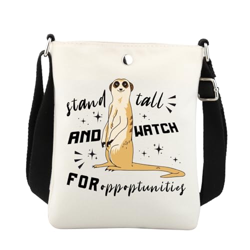Meerkat Crossbody Bag Meerkat Gifts Meerkat Lover Gift Meerkat Animal Gifts Wildlife Gifts Meerkat Cell Phone Crossbody Bag