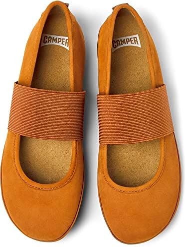Camper Women's Mary Jane Flat, Medium Brown, 1 | Image 3