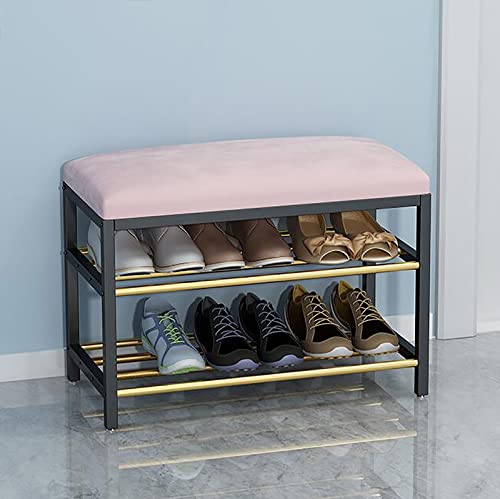 Banc à chaussures d'entrée avec rangement pour petits espaces