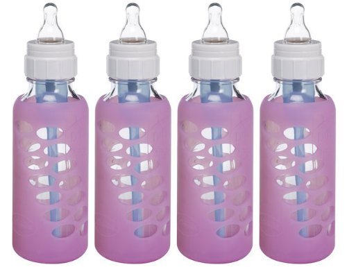 Dr. Brown's Protective Bottle Sleeve, 4 Pack (Pink, 8 Ounce)