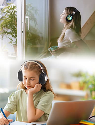 Casque Audio Enfant,Ecouteurs sans Fil avec Microphone pour Enfants,Lumières LED Casque et Ecouteurs Bluetooth sans Fil… - Les Beatles, Paul McCartney, John Lennon, RIngo Starr, George Harrison Casque Audio Enfant,Ecouteurs sans Fil avec Microphone pour Enfants,Lumières LED Casque et Ecouteurs Bluetooth sans Fil… – Image 8