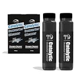 Engine Wizard Catalytic Converter Cleaner & Exhaust System Cleaner | Fuel Additive, Fix P0420/P0430, Clean Oxygen Sensor 2 Packs