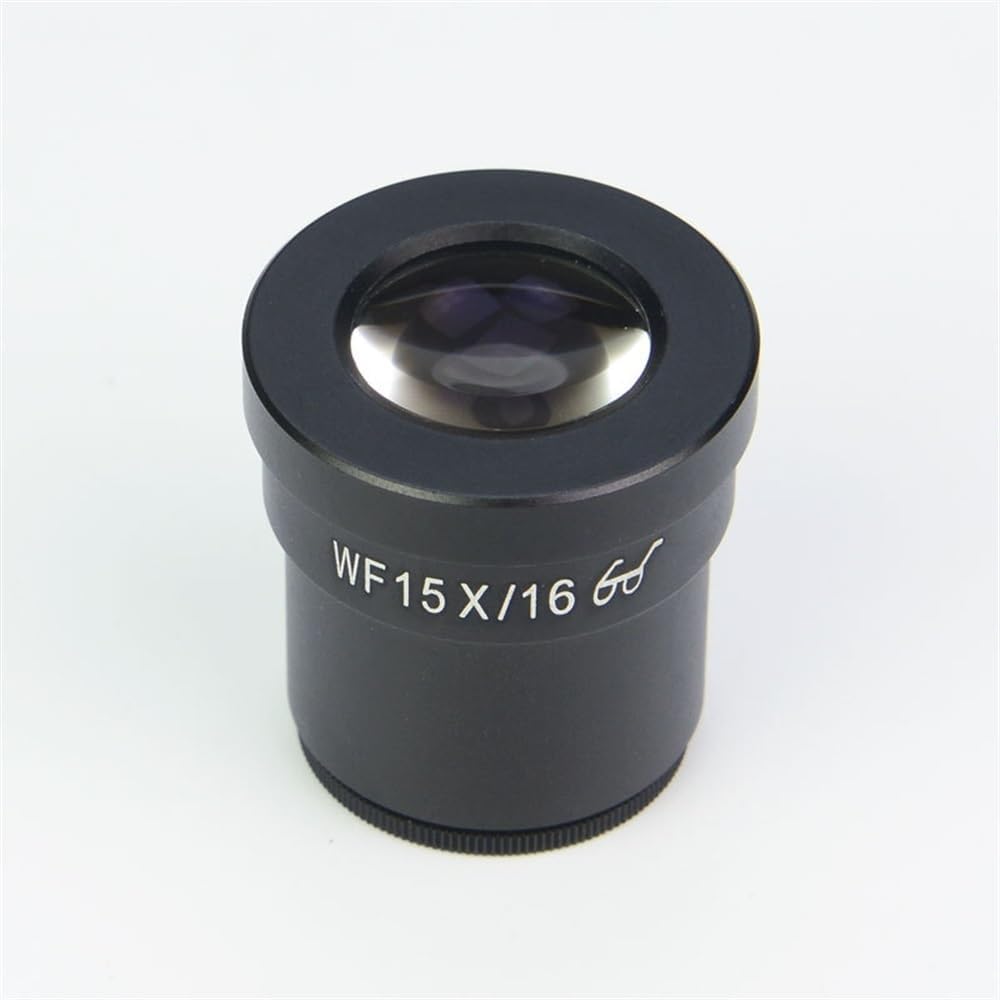 Microscope Accessories Kit Microscope Eyepieces WF15X Wide Field Eyepiece 30mm Mounting Diameter Stereo Microscope Accessories Microscope Slides(1 Piece)