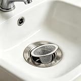 1 Pack Steel Sink Strainer – Hair Catcher for Kitchen & Bath Drains,2.12”
