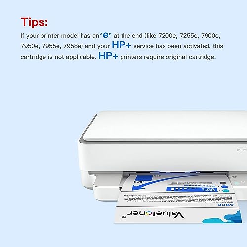 Valuetoner Remanufactured Ink Cartridge Replacement For Hp 64Xl 64 Xl For Envy Photo 7855 7858 7800 7100 7155 6255 6252 7120 6232 7158 7164 Inspire 7255E 7955E 7958E 7900E Tango Printer (Black, Color) #TOP3