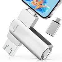 128GB usbメモリ OTG高速４in1 Phon ュ 8GB 銀 1844 Amazon.co.jp: 【2025新登場 アプリ不要】USBメモリ 128GB 4in1