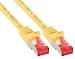 Produktbild InLine 76415Y Patchkabel, S/FTP (PiMf), Cat.6, 250MHz, PVC, Kupfer, gelb, 15m