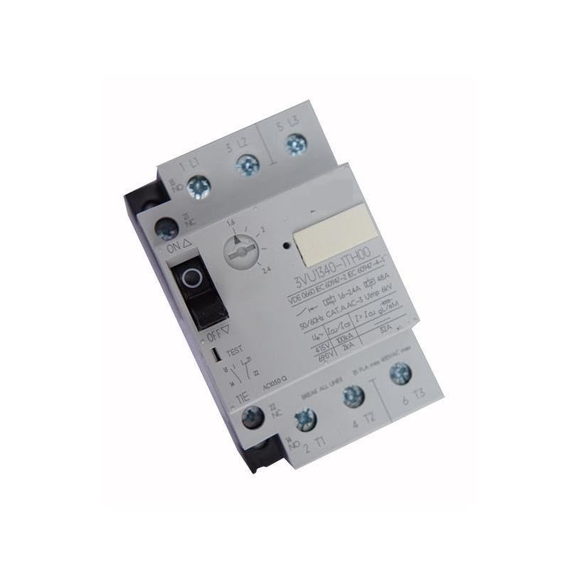 Disyuntor de motor 3VU1340-1MD00 de 0,24-0,4 A para protección de circuitos