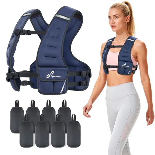 Image of Sportneer Adjustable Weighted Vest Woman: 6-10lb /10-18lb Weighted Vests