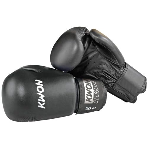 KWON Boxhandschuh Clubline Pointer, schwarz, 10 oz, 554005710