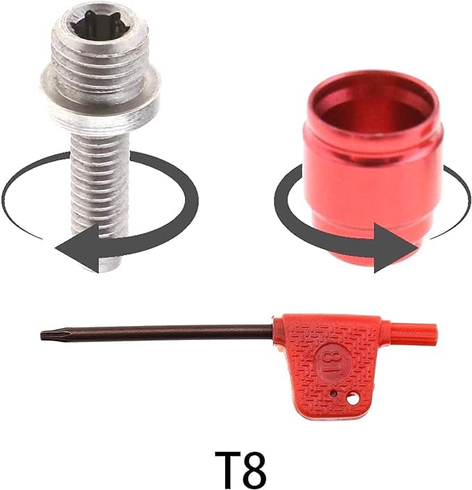 Kit Raccordi Olio Per Freni SRAM/Avid - 4 Set Con Olive E Inserti - Foto 11