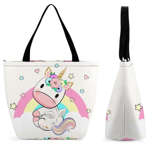 Sac de shopping licorne : le grand cabas pratique qui simplifie vos déplacements quotidiens