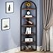 Unknown1 Industrial 6 Tier Corner Shelfrustic Tall Bookshelffreestanding Display Book Shelf Rustic Vintage Metal Particle Board Finish Wood Includes Hardware