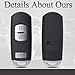 SUPALAND Key Fob Keyless Entry Fits for Mazda 3 2014-2018 / CX3 2016-2020 / CX5 2012-2019 Remote Control Key Replacement 3 Button 49 Chip WAZSKE13D01 KDY3-67-5DY 315MHz