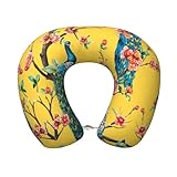 Description du matériau : ce magnifique oreiller de voyage imprimé paon est fabriqué en polyester et contient un noyau en mousse à mémoire de forme, assurant un espace de repos et de soutien où que vous alliez.
