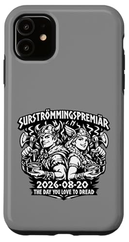 Surstromings�v���~�A2026�U�E�f�C�E���[�E�����E�g�D�E�h���b�h �X�}�z�P�[�X iPhone 11 �p