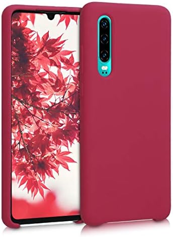kwmobile TPU Silicone Case Compatible with Huawei P30 - Case Slim Phone Cover with Soft Finish - Mint Matte