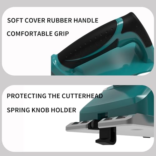 DNTI 5amp Electric Hand wood Planer for Wood 16000rpm Planers Woodworking Tool corded electric Handheld Planers for Wood Chamfer DIY 3-1/4 Inch Cut Width power planer (58215B) - Image 8