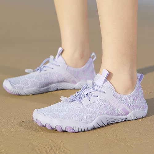 Image of Hike Barefoot Shoes for Women Men, Pro Barefoot Shoe with Wide Toe Box for Hiking, Walking, Swimming, Non-Slip Breathable Lightweight Water Shoes Unisex